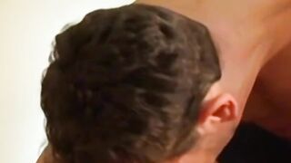 Horny Duo - Anal Rimjob & Deepthroat Blowjob From Behind For Hot Couple