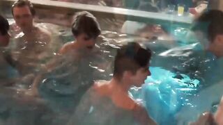 Group Orgasm Party - Horny Guys Gangbanging Twinks