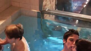Group Orgasm Party - Horny Guys Gangbanging Twinks