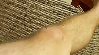 Horny Scotty's Big Dick - Foot Fetish POV