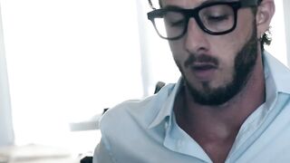 Steam Room Sexual Encounters - Eliza Ibbara Fucked Hard by Hunk in Office