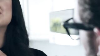 Steam Room Sexual Encounters - Eliza Ibbara Fucked Hard by Hunk in Office