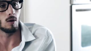 Steam Room Sexual Encounters - Eliza Ibbara Fucked Hard by Hunk in Office
