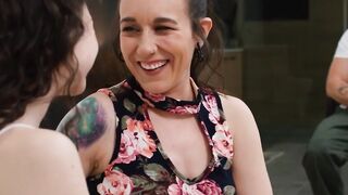 Office Hottie #2 - Sexy Secretary Liz Vicious & Sinn Sages Fierce Lesbian Encounter