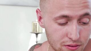 Adult Time - Threesome Blowjob with Hot Couple And Their Buddy