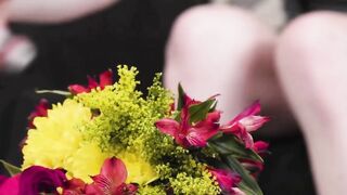 Transgender Erotic Threesome - Sensual Blowjob & Anal Sex with Older Woman