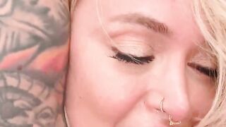 Natalie Star's Step-Mom - Sensual Blowjob & Creampied Pussy