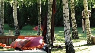 Exotic Dancer's Erotic Dance - Sexy Brunette Teen Facesitting Blowjob & Hardcore Fuck