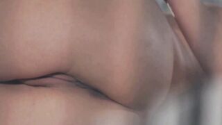 Exotic Dancer's Erotic Dance - Sexy Brunette Teen Facesitting Blowjob & Hardcore Fuck