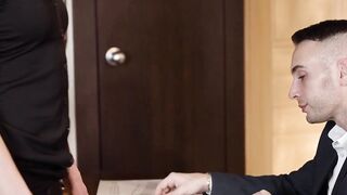 Electrifying Passion - Older Woman's Pussy Gushes While Riding A barely legal Stud
