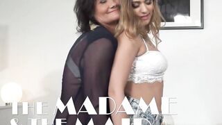 Grandma's School of Passion - Mature Milf Tutoring Sex Ed to Horny Student