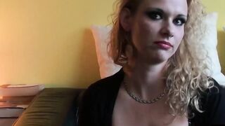 British Beauty Passionate Hardcore Sex with Big Boobs - Choking & Facial