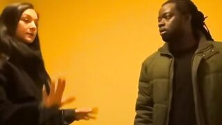 Public Intercourse - Outside Parking Garage Sex With Black Hottie LuLu Gunn