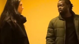 Public Intercourse - Outside Parking Garage Sex With Black Hottie LuLu Gunn