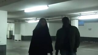 Public Intercourse - Outside Parking Garage Sex With Black Hottie LuLu Gunn