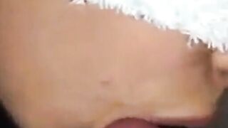 Japanese Babe Gives Sloppy Deepthroat in Rough Hardcore Sex