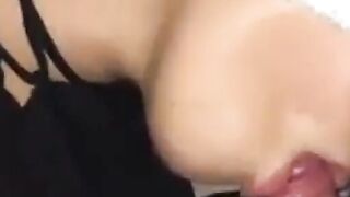 Japanese Babe Gives Sloppy Deepthroat in Rough Hardcore Sex