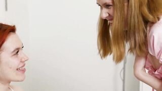 Lesbian Pussy Play - Hot Blonde Babes Explore Each Other's Hidden Desires