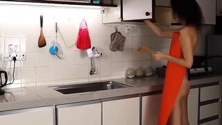 Kitchen Sex Sessions #2: Passionate Couple Fucked Hard By A Hot Blonde Bombshell