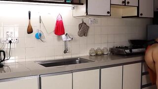 Kitchen Sex Sessions #2: Passionate Couple Fucked Hard By A Hot Blonde Bombshell