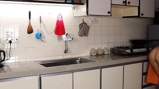 Kitchen Sex Sessions #2: Passionate Couple Fucked Hard By A Hot Blonde Bombshell