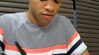 Ebony Twinks' Detentional Delight - Teacher Fucks Black Student