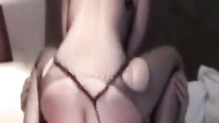 Cheating Wife Surprise Valentine's Day Threesome" (French to English translation)