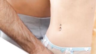 Passion-Filled Mornings With Hot Couple - Sexy Brunette Babe Fucked Hard By Hunk