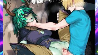 Witch's Pussy Enchantment - Old Man Granny Fucked by barely legal Wizards