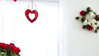 Valentine's Day Special - Hot Blonde Babe Spencer Scott Gets Her Pussy Filled With A Big Load