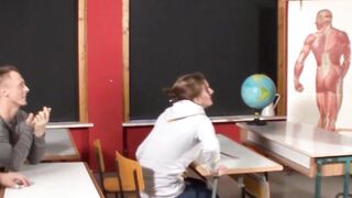 College Cuties #2 - Amateur Swinger Party with Redhead Teen