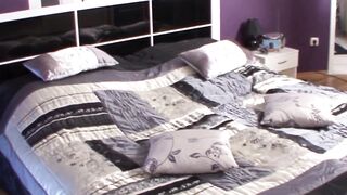 Amature Housewifes's Cheating Husband Surprised With A Creampie