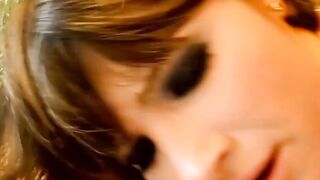 Dark Haired Bombshell Rides Big Dick in Hardcore Anal Threesome