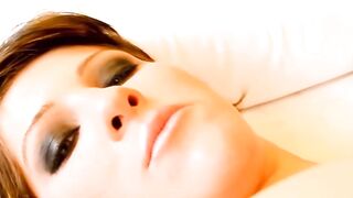Dark Haired Bombshell Rides Big Dick in Hardcore Anal Threesome