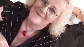 Mature Milf Slides Her Maturity Into You - Adult Toy Play with Older Woman
