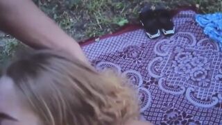 Public Pickup MILF Plowing Session Outside