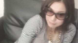Asian Teenage Petite Cutie Rides A Huge Dick To Creampied Pussy