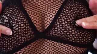 JamieMichelle - Erotic Lingere Striptease & Oiled Massage Ends In A Creampie