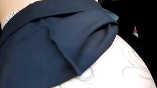 Hot Blonde Teen Gives Wild Ride in Her Step-Dad's Car