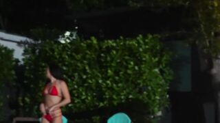 Poolside Orgy - Friends-Wives Share Big Dick For A Wild Holiday Party