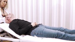 Doctor's Orgasmic Treatment - Patient Gets Healed With A Blow Job