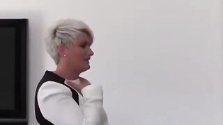 Granny Charm - Older Woman Grannies Mature Cougar Fucked By Black Guy
