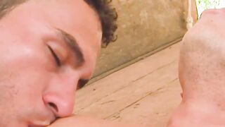 Public Anal Playground - Hunks Fucking Raw in Public Bathroom