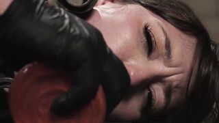Bondaged Red-Assed Babe Endures extreme Spanks And Faceslaps By Dominatrix