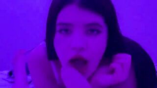 Neon Lights & Giant Dick - Erotic Roleplay Scene With Older Man And barely legal Blonde