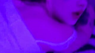 Neon Lights & Giant Dick - Erotic Roleplay Scene With Older Man And barely legal Blonde