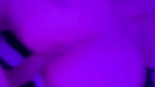 Neon Lights & Giant Dick - Erotic Roleplay Scene With Older Man And barely legal Blonde