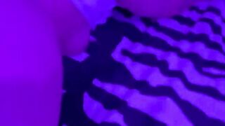 Neon Lights & Giant Dick - Erotic Roleplay Scene With Older Man And barely legal Blonde