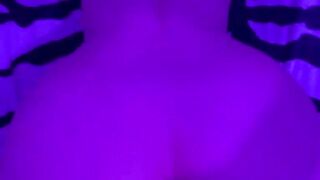Neon Lights & Giant Dick - Erotic Roleplay Scene With Older Man And barely legal Blonde