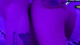 Neon Lights & Giant Dick - Erotic Roleplay Scene With Older Man And barely legal Blonde